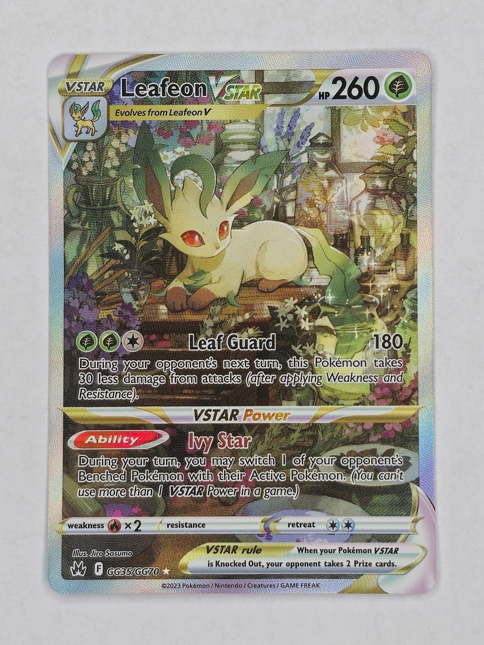 Leafeon VSTAR GG35/GG70 - jaxpax.com